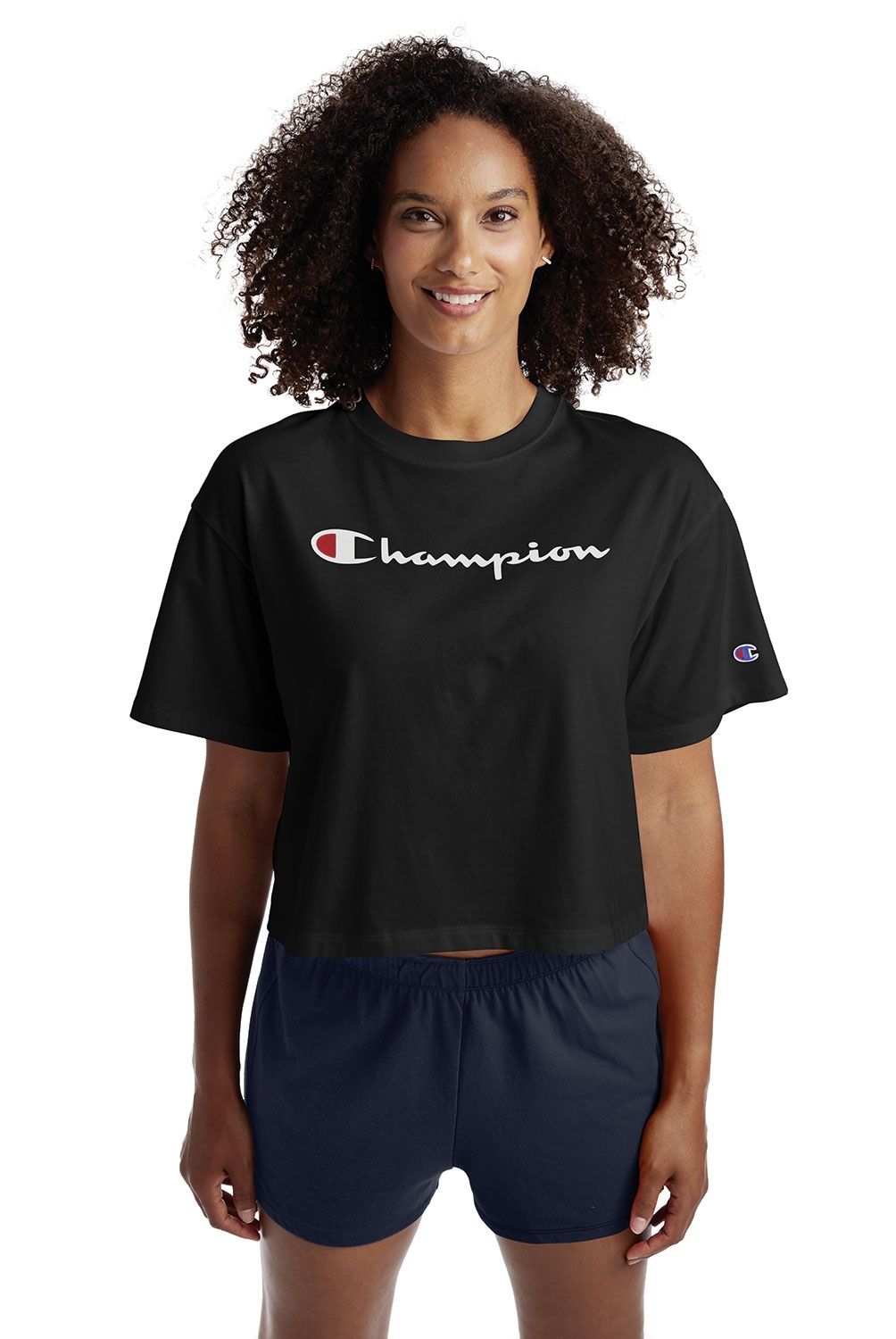 CHAMPION - Polera Manga Larga Mujer Champion