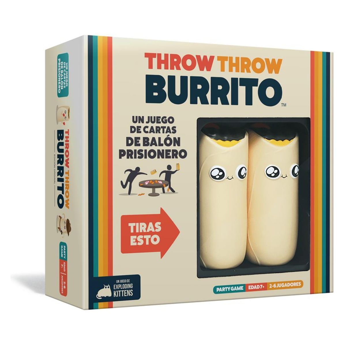 ASMODEE - Juego de Mesa Throw Throw Burrito