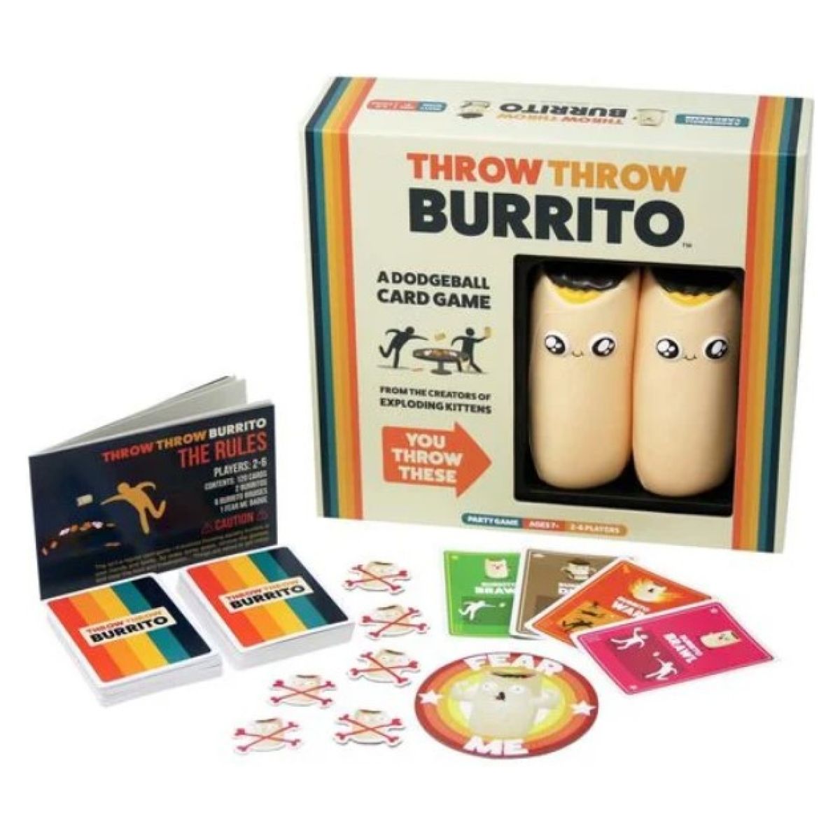 ASMODEE - Juego de Mesa Throw Throw Burrito