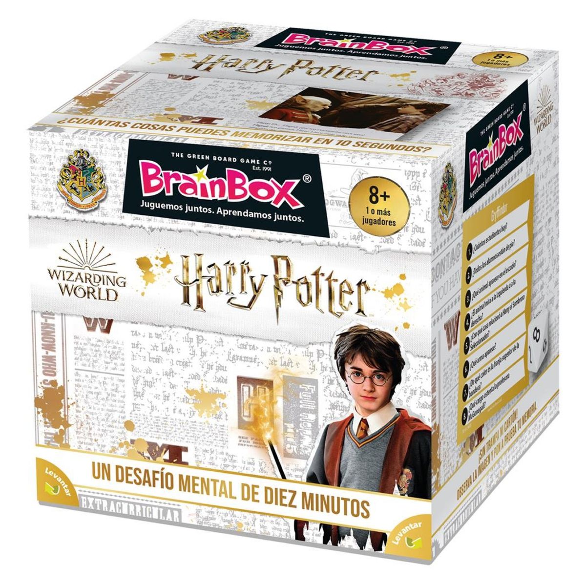 ASMODEE - Juego de Mesa Brainbox Harry Potter