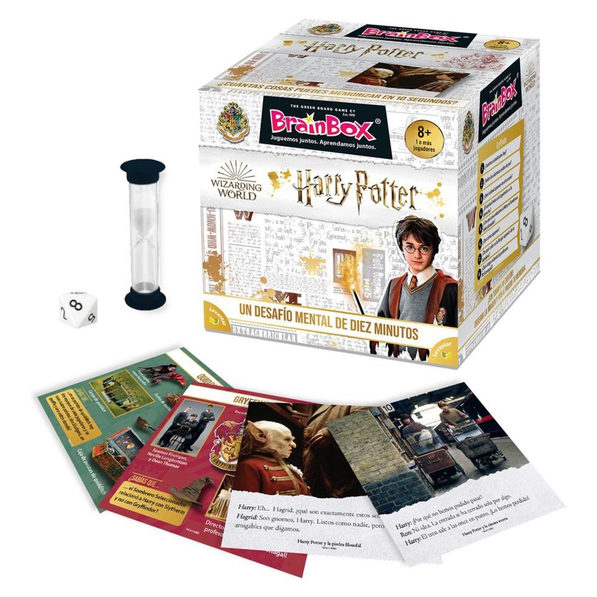 ASMODEE - Juego de Mesa Brainbox Harry Potter