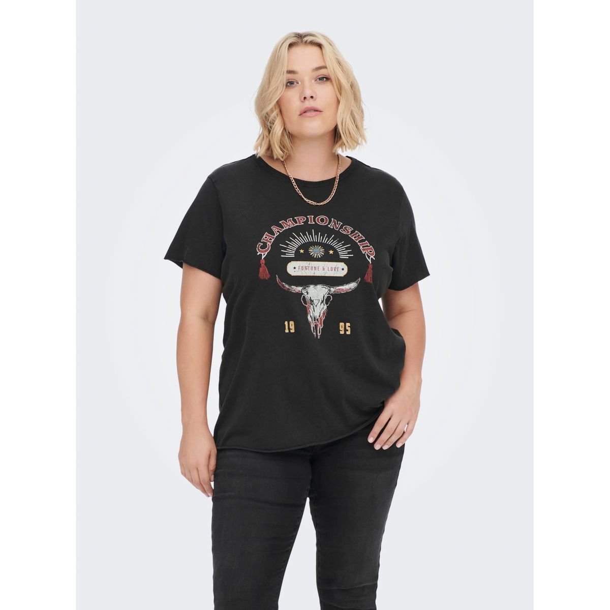 ONLY - Polera Algodón Mujer Only