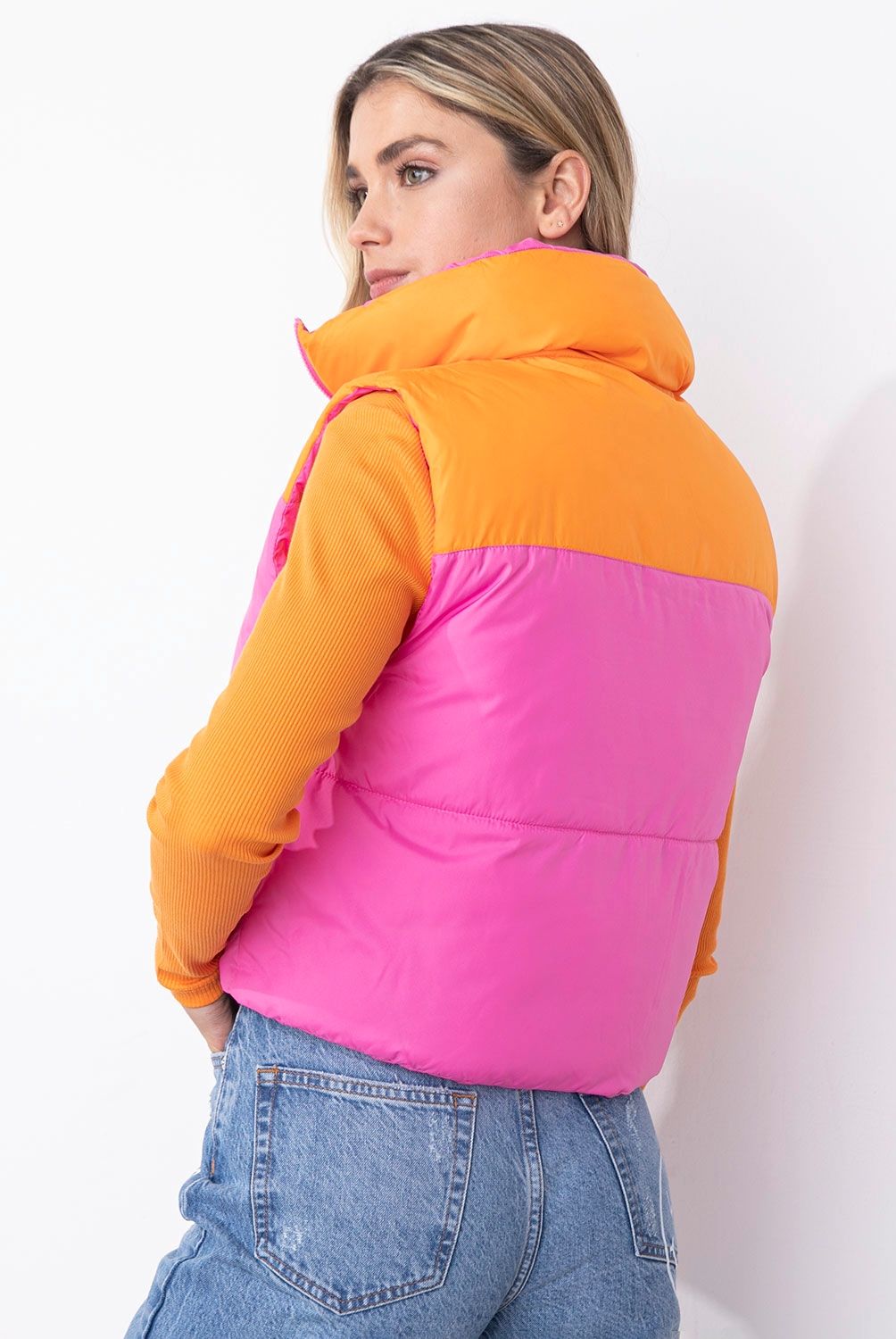 ONLY - Parka Poliester Sin Mangas Mujer Only