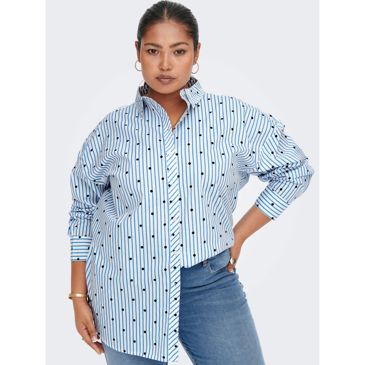 ONLY - Blusa Algodón Mujer Only