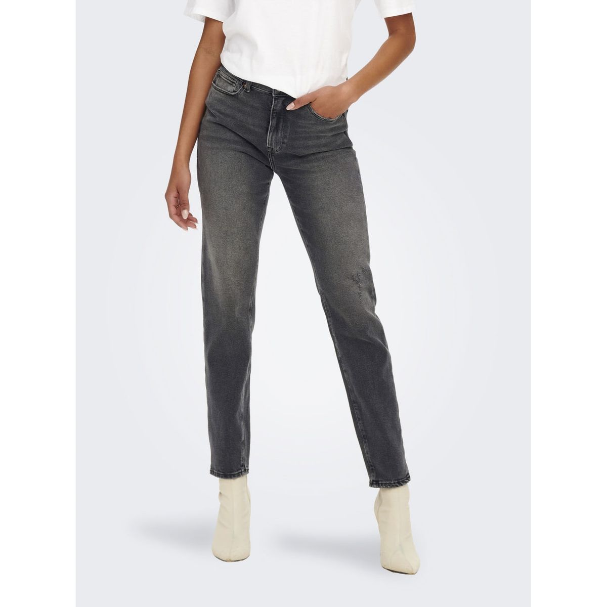 ONLY - Jeans Skinny Tiro Medio Mujer Only
