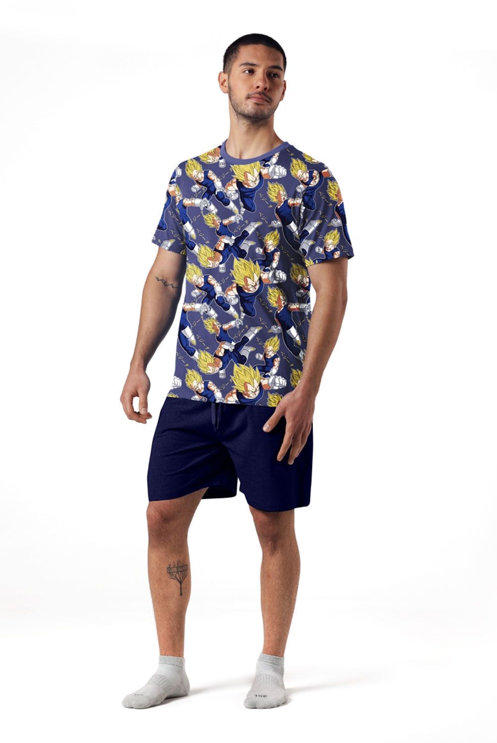 TOP - Top Pijama Manga Corta Algodón Dragon Ball Z Hombre