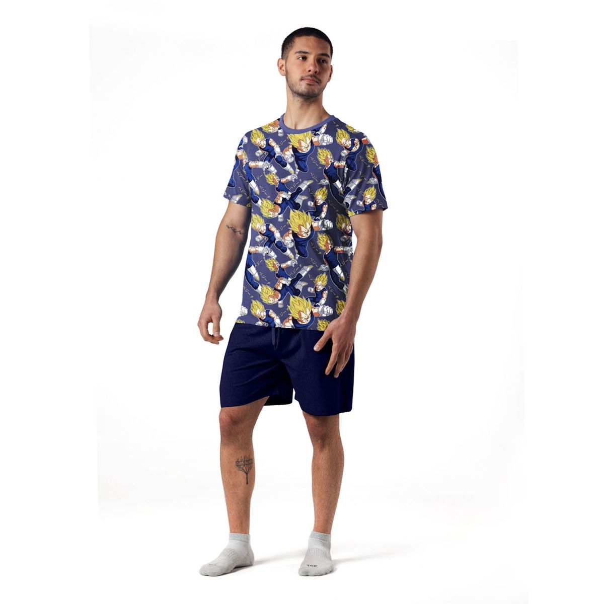 TOP - Top Pijama Manga Corta Algodón Dragon Ball Z Hombre