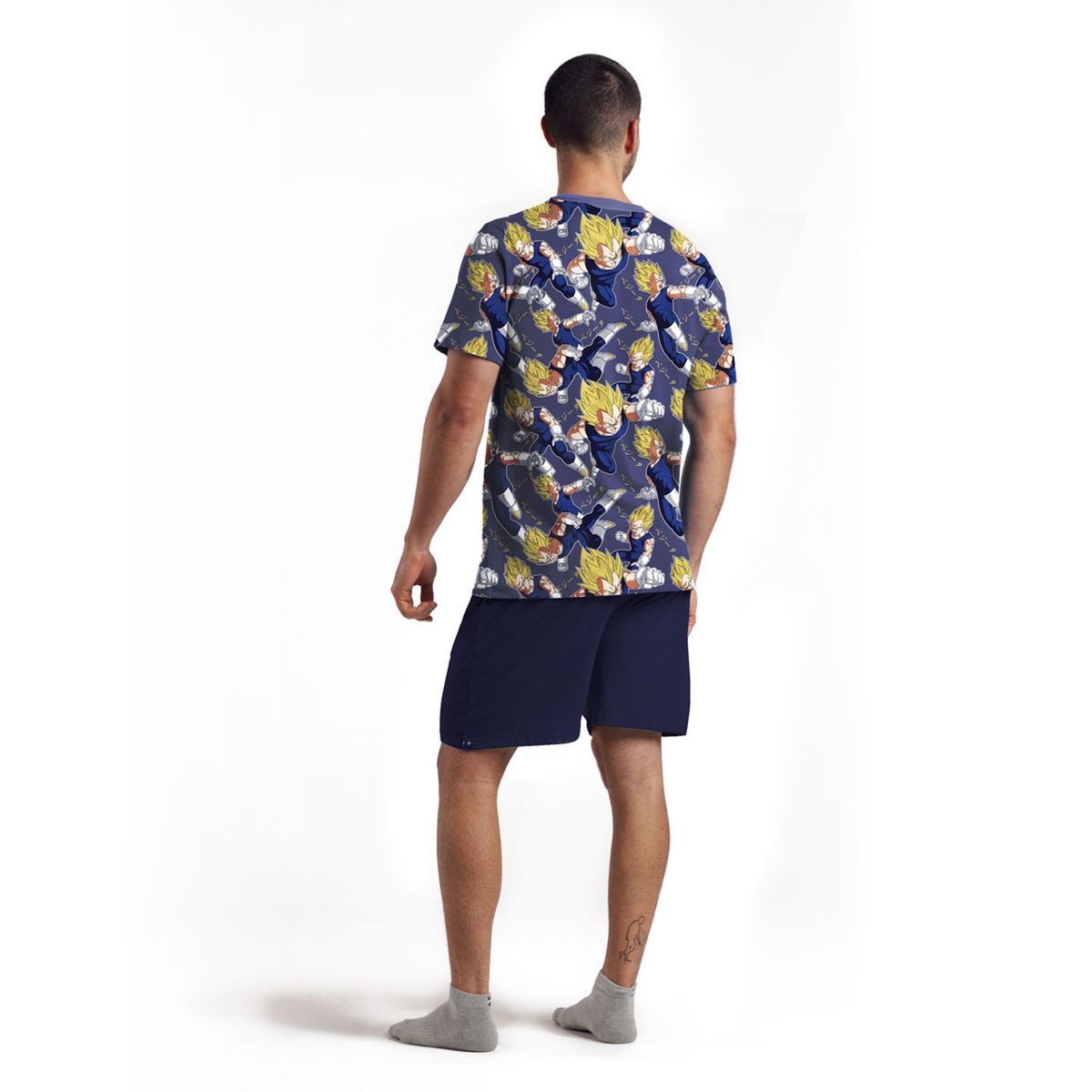 TOP - Top Pijama Manga Corta Algodón Dragon Ball Z Hombre