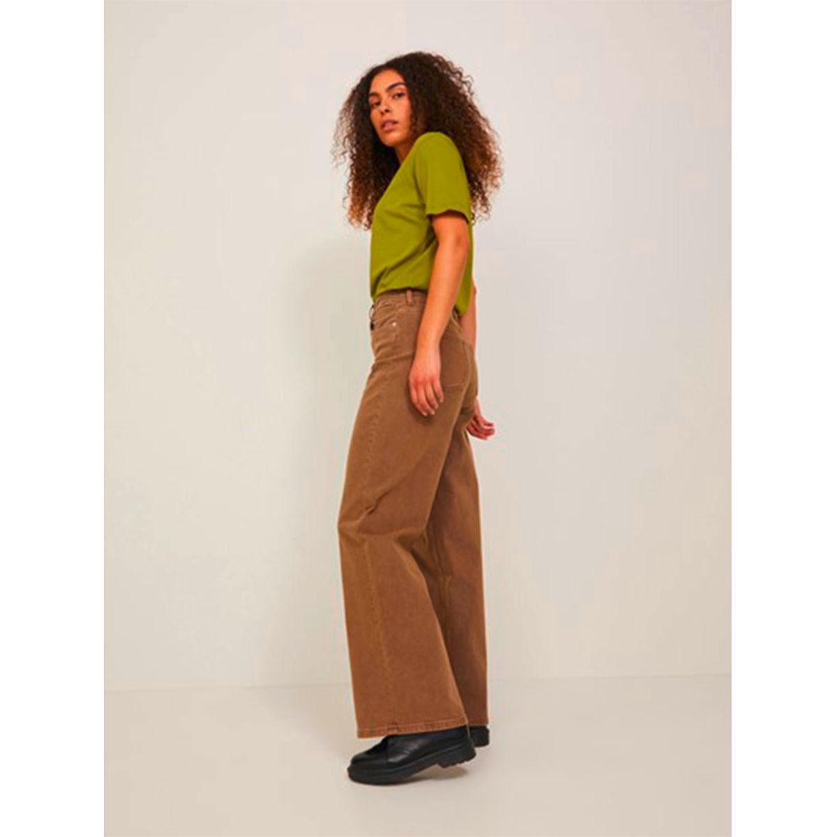 JJXX - Jeans Flare Algodón Tiro Medio Mujer JJXX