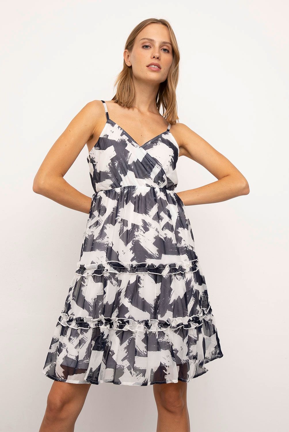 VERO MODA - Vestido Estampado Tirantes Mujer Vero Moda