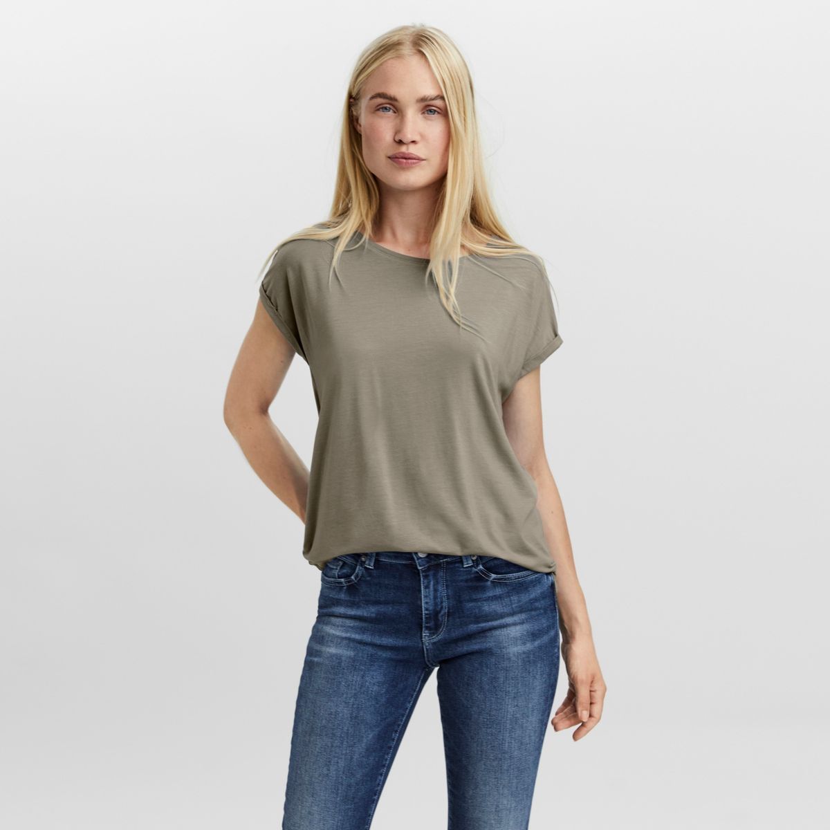 VERO MODA - Polera Lyocell Mujer Vero Moda