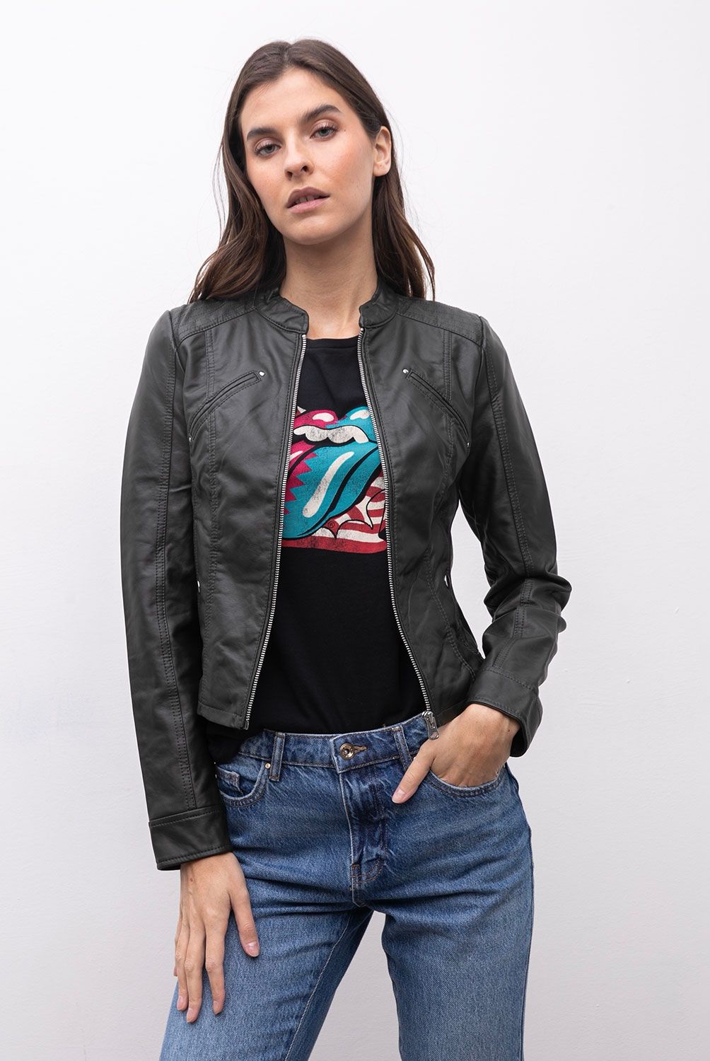 VERO MODA - Chaqueta Biker Mujer Vero Moda