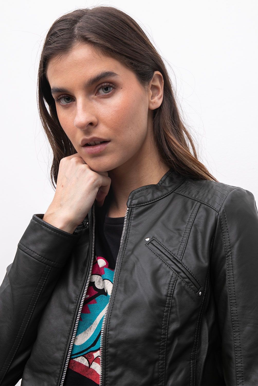 VERO MODA - Chaqueta Biker Mujer Vero Moda