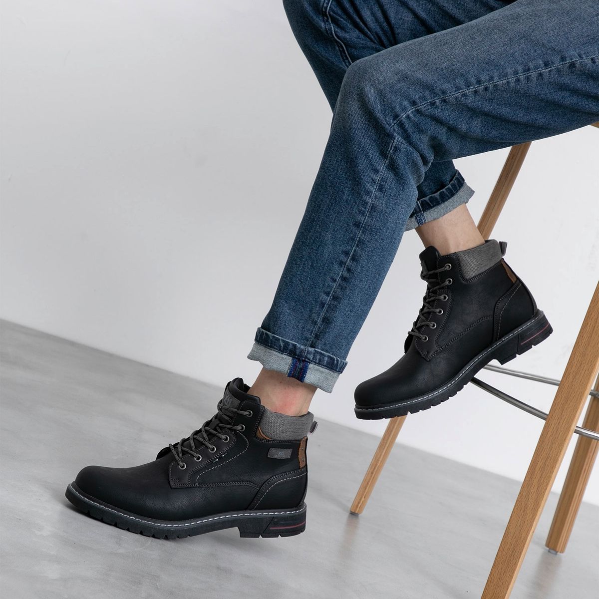 XTI - Bota Hombre Negro Xti