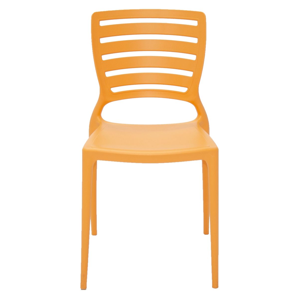 TRAMONTINA - Silla Sofia Naranja - Respaldo Horizontal Tramontina