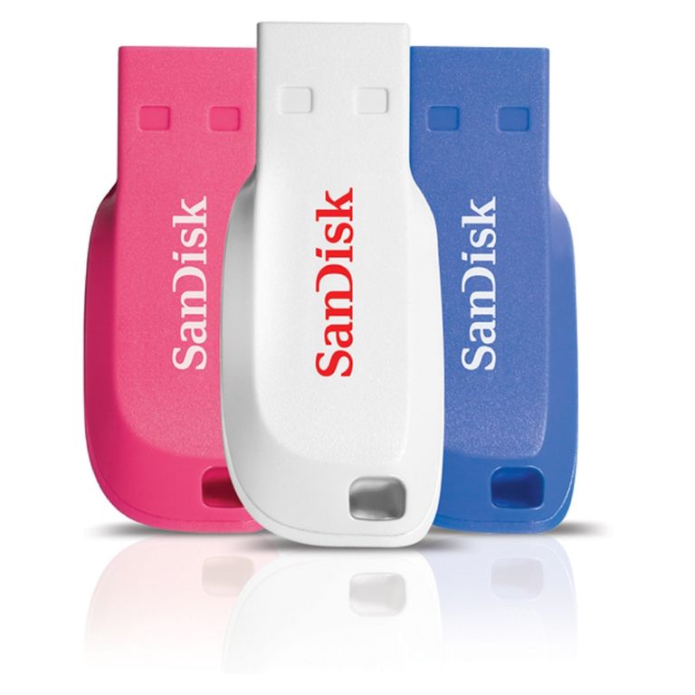 Pendrive Cruzer Blade 32Gb 3Pack Sandisk