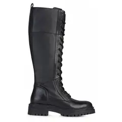 GEOX - Bota Larga Mujer Negro