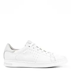 GEOX - Zapatilla Urbana Mujer Cuero Blanco