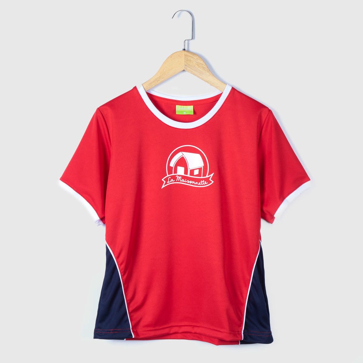 COLEGIO LA MAISONETTE ALTO LAS CONDES - Colegio La Maisonette Alto Las Condes, Polera Deporte Dry Fit Escolar,Algodón Poliéster, Cuello Redondo Niña