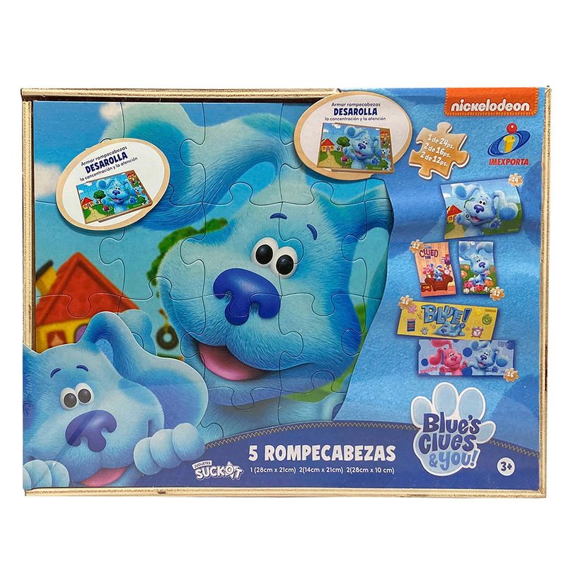  - Blues Clue Pistas de Blue Rompecabezas