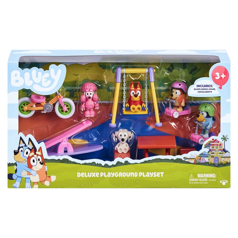 BLUEY - Set Patio De Juegos S7 Bluey