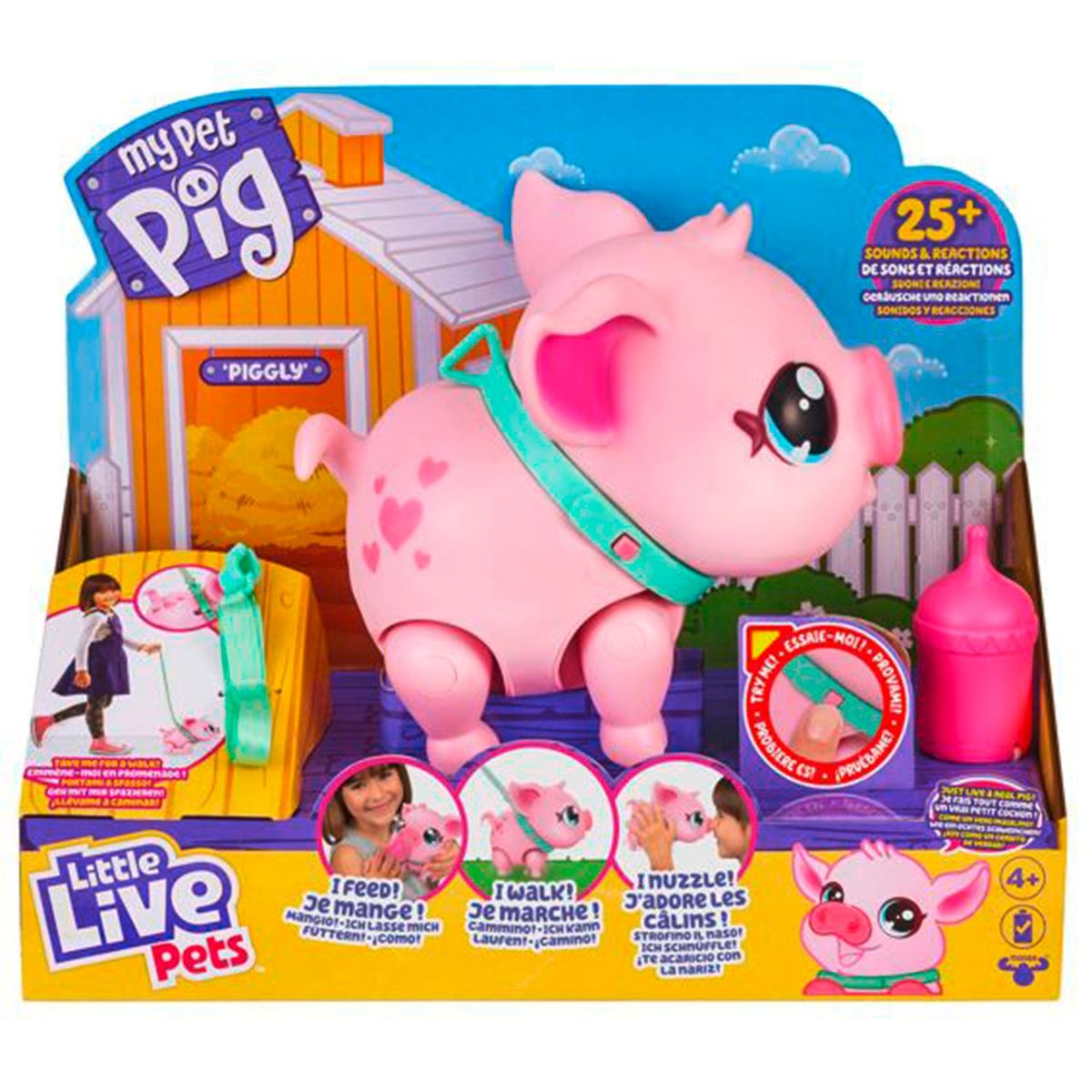 LITTLE LIVE PETS - Juguete Interactivo Cerdito