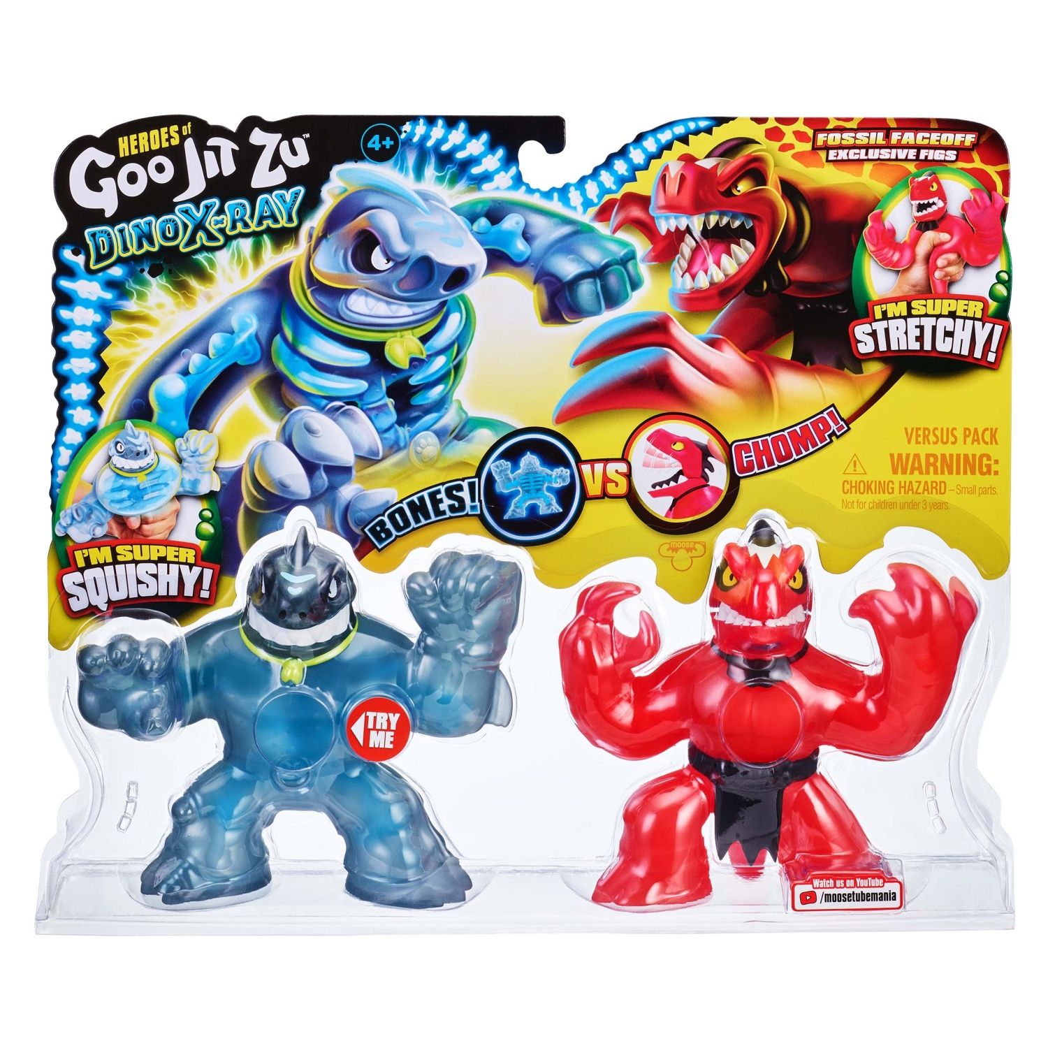 yummy.U 　goo jit zu dino power セット GOO JIT ZU Figura Dino X-Ray De Acción Goo Jit Zu | Falabella Chile