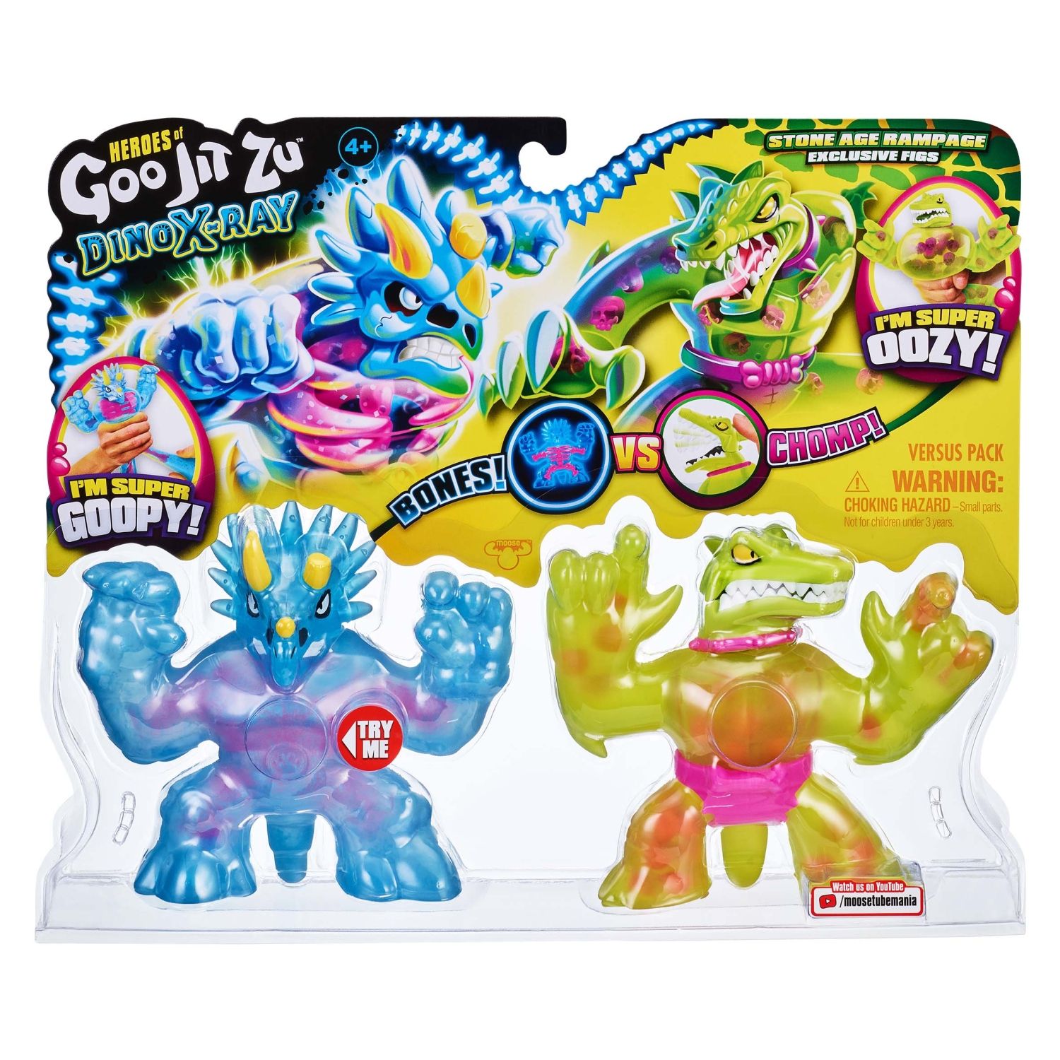 GOO JIT ZU Figura Dino X-Ray De Acción Goo Jit Zu | Falabella Chile