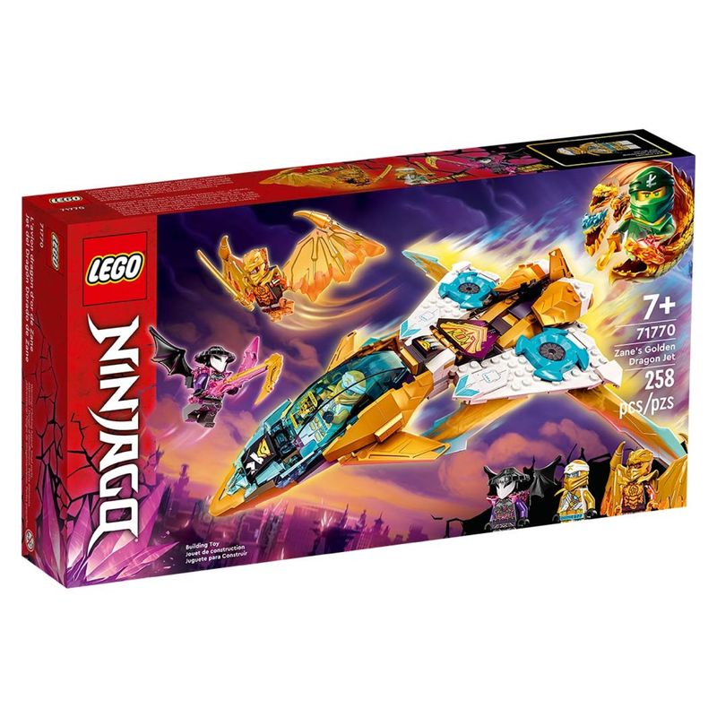 LEGO - Lego Jet Del Dragon Dorado De Zane