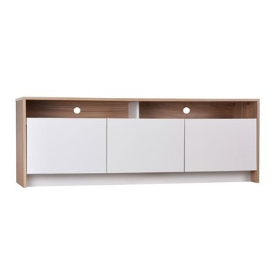 Imagen 2 del producto Rack Bajo Colbun 60"" 2 Puertas 1 Cajon Olmo-Blanco