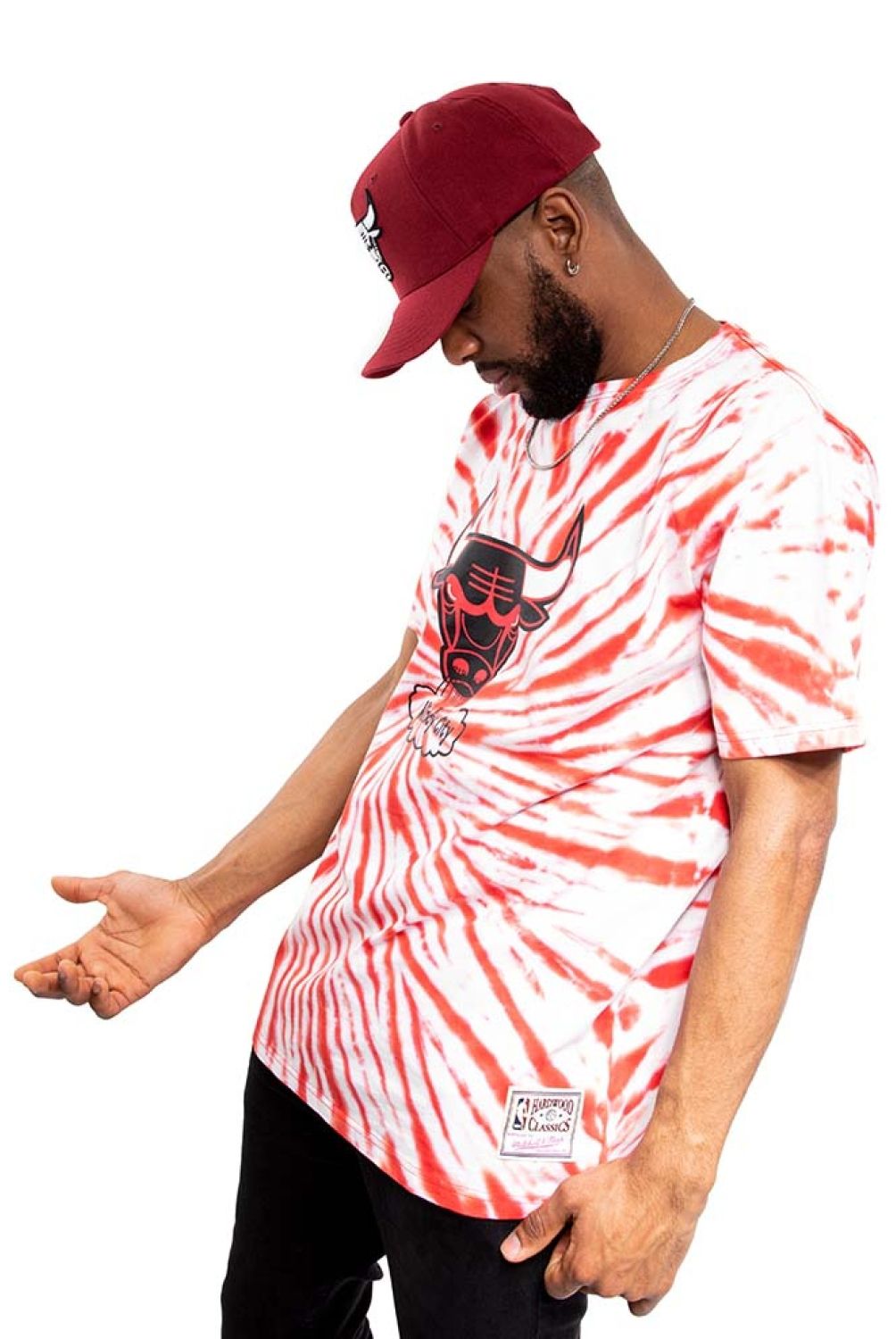 MITCHELL & NESS - Polera Manga Corta Algodón Regular Fit Hombre Mitchell & Ness
