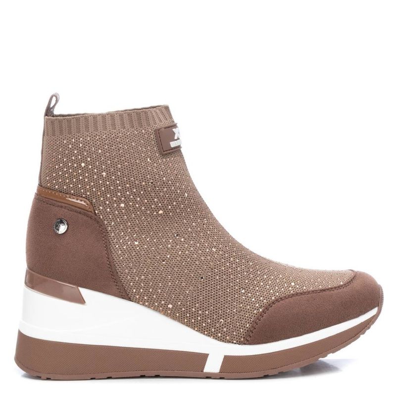 XTI - Zapatilla Urbana Mujer Taupe Xti