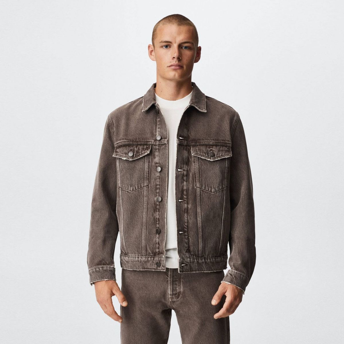 MANGO MAN - Mango Man Chaqueta Vaquera Oversize Hombre