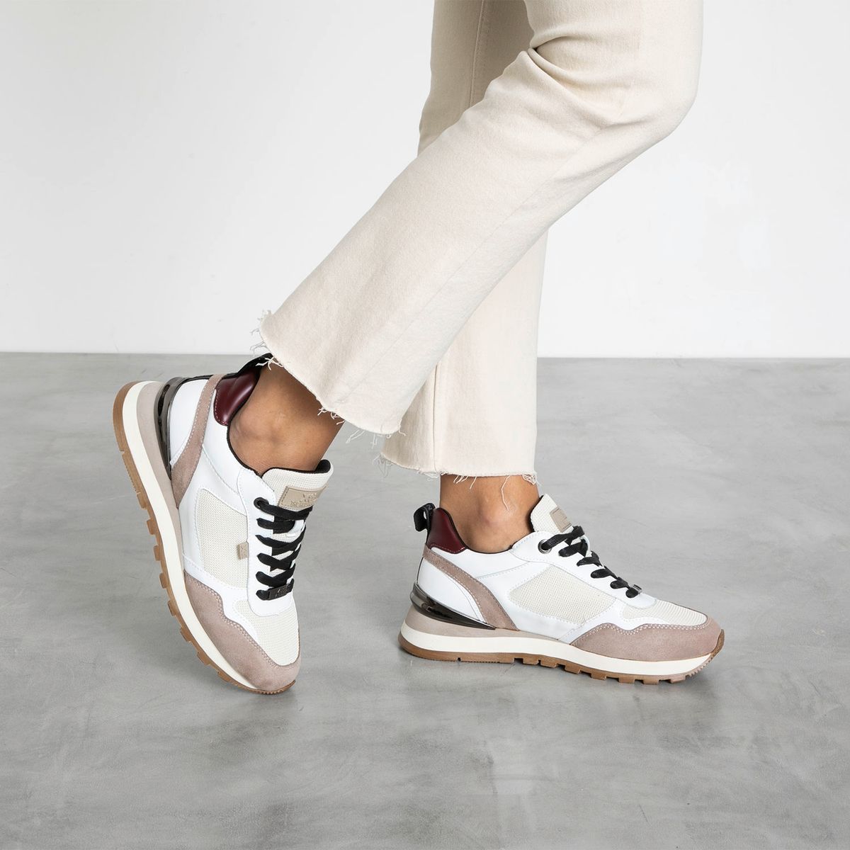 XTI - Zapatilla Urbana Mujer Blanco Xti