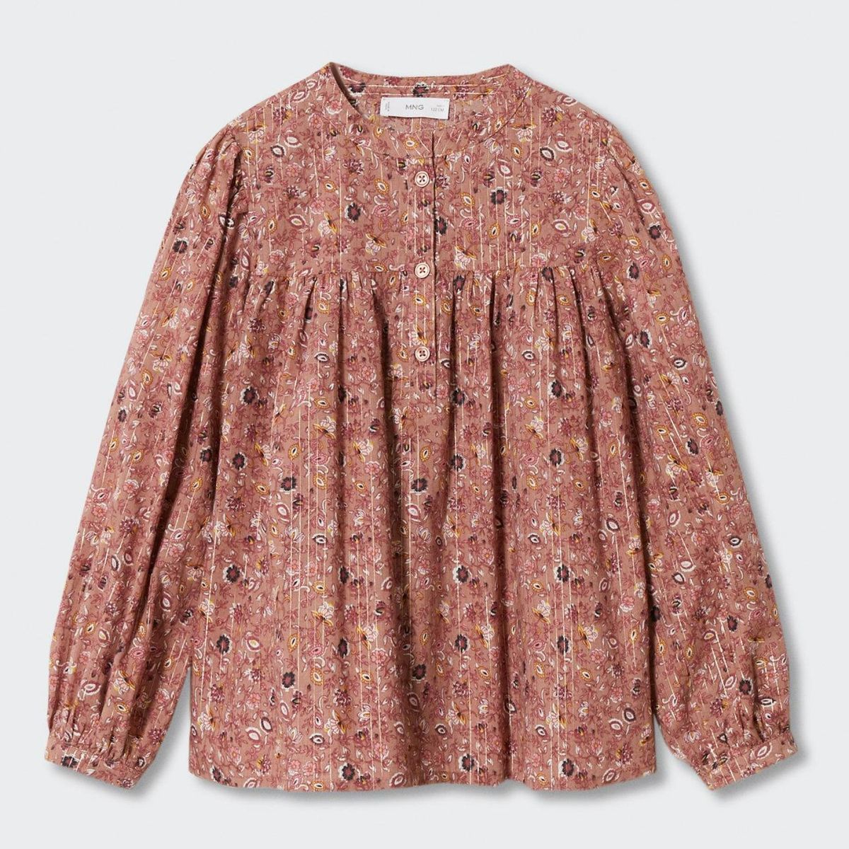 MANGO KIDS - Blusa Estampado Floral Niña Mango Kids