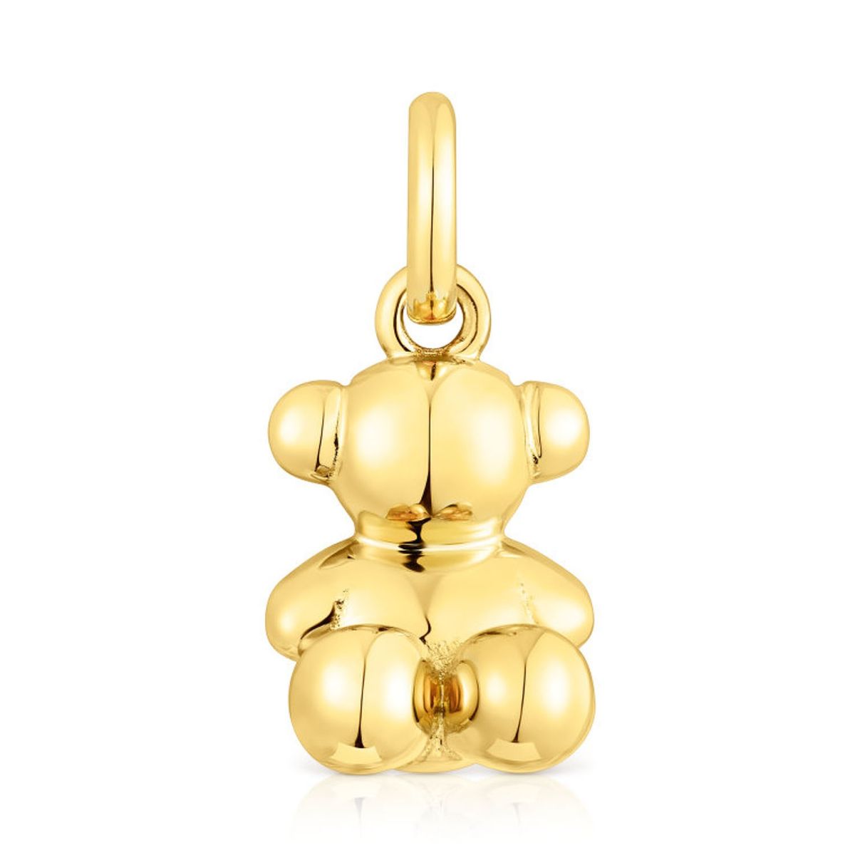TOUS - Colgante Oso Pequeño Con Baño De Oro 18 Kt Sobre Plata Bold Bear
