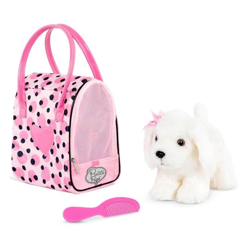 PUCCI PUPS - Peluche De Perro Maltés Pucci Pups
