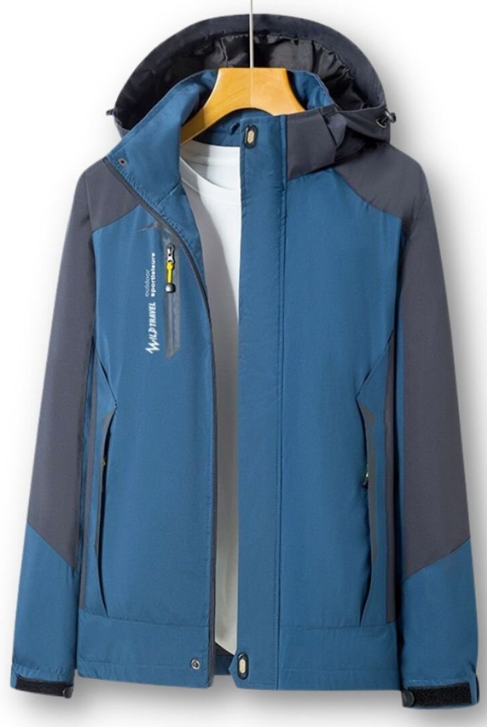 Generico - Chaqueta Corta Viento Impermeable Premium Hombre