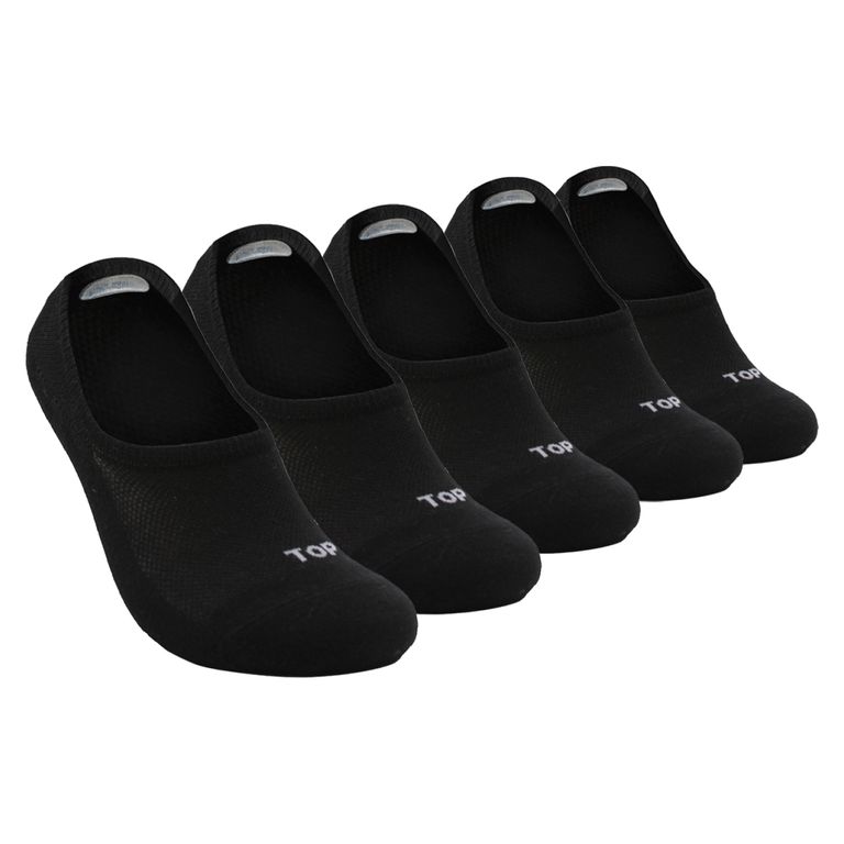 Pack De 5 Calcetines Casuales Invisibles Hombre Algodón