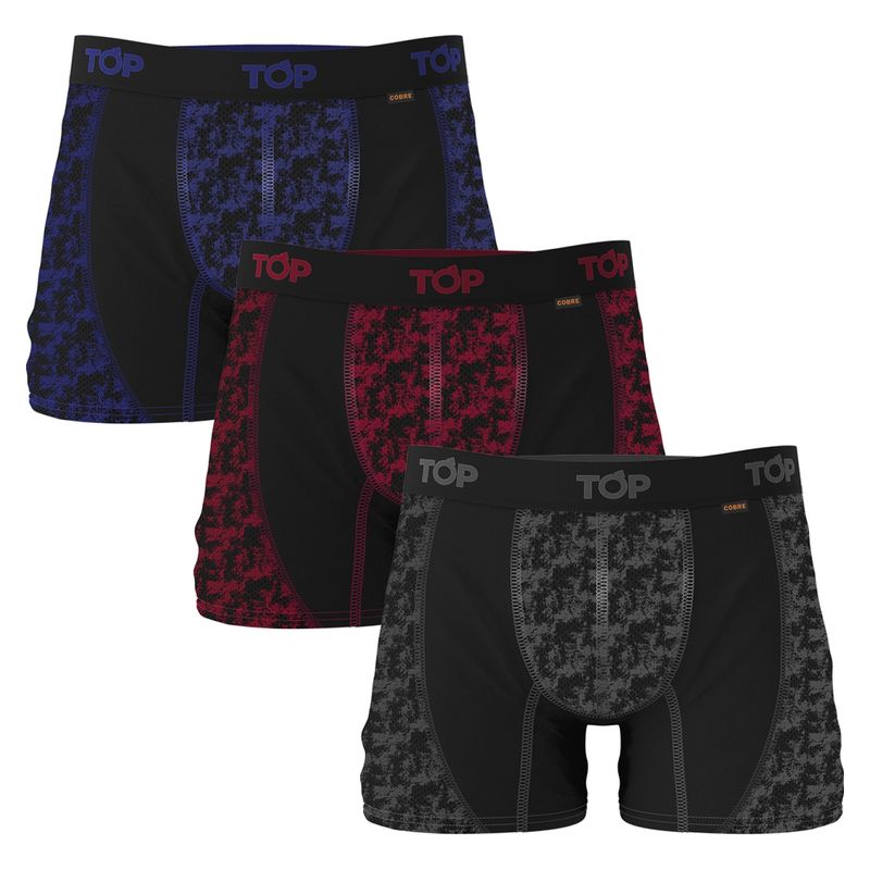TOP - Pack De 3 Boxer Hombre Top