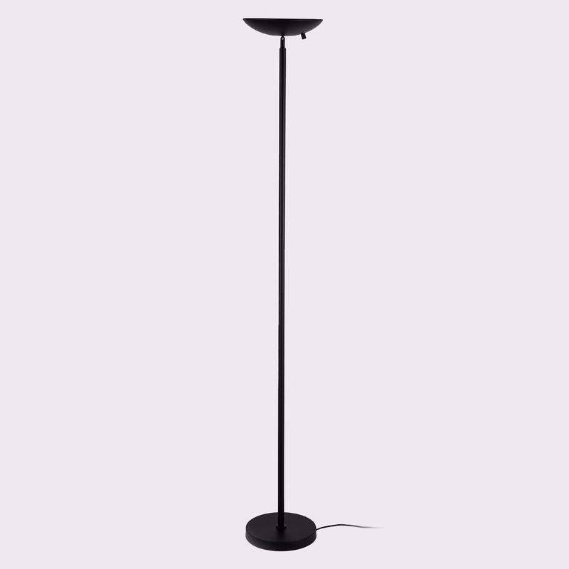 DISEÑO 3 - Lámpara Pie Led Antorcha Negra Diseño 3