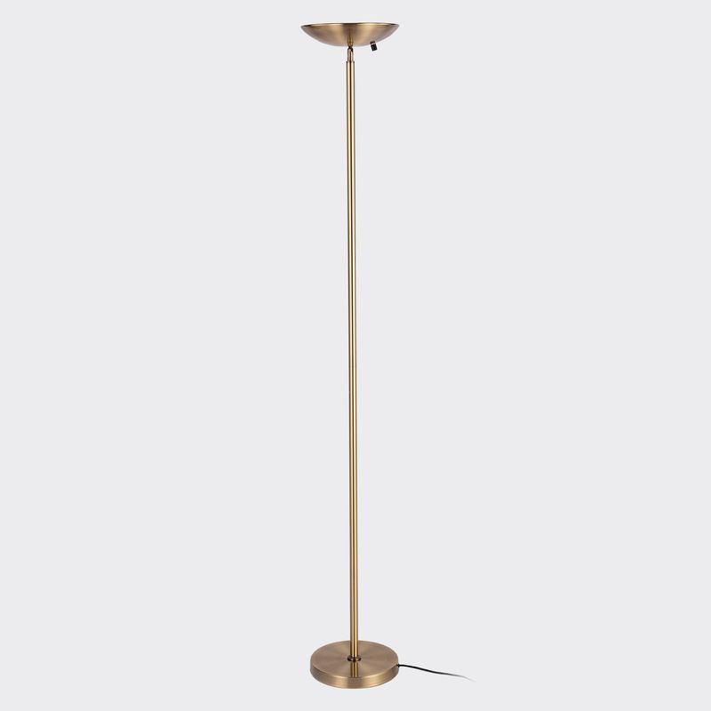 DISEÑO 3 - Lámpara Pie Led Antorcha Bronce Diseño 3