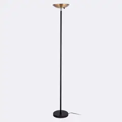 DISEÑO 3 - Lámpara Pie Led Antorcha Mix Bronce