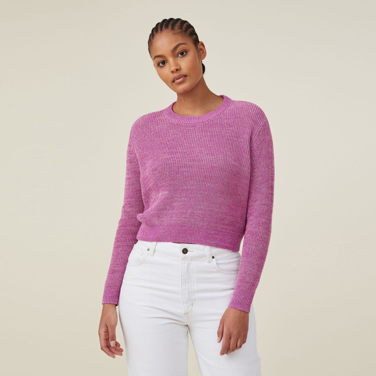 COTTON ON - Sweater Acanalado Mujer Cotton On