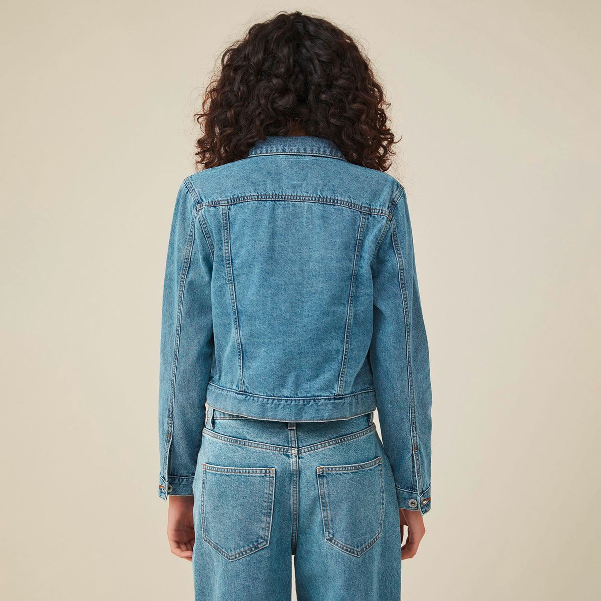 COTTON ON - Chaqueta de Jeans Mujer Cotton On