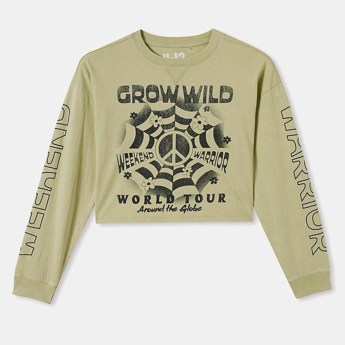 COTTON ON - Polera Manga Larga Algodón Niña Cotton On