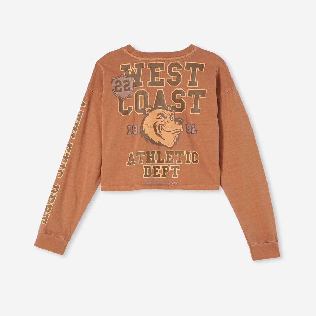 COTTON ON - Polera Manga Larga Algodón Niña Cotton On