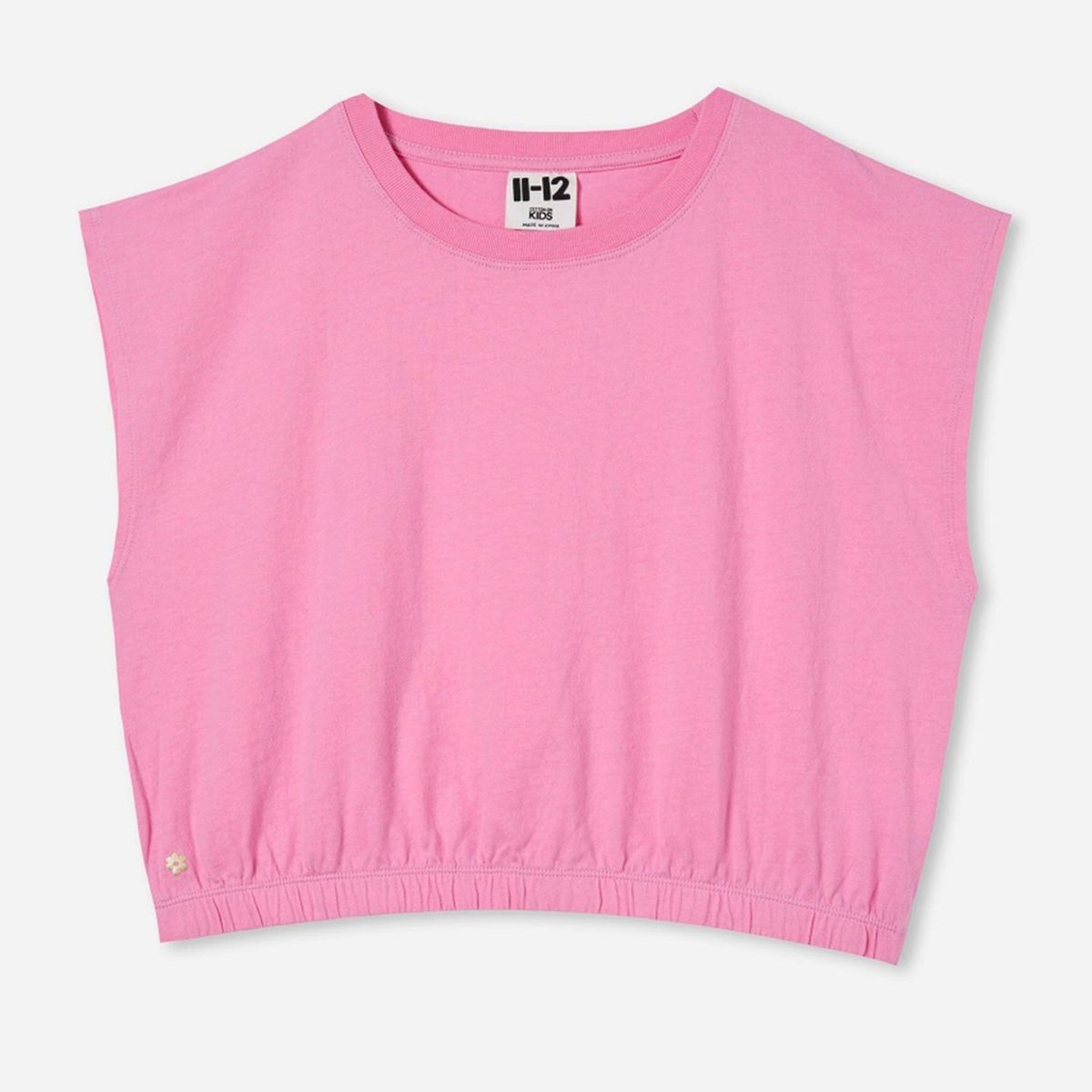 COTTON ON - Polera Manga Corta Algodón Niña Cotton On