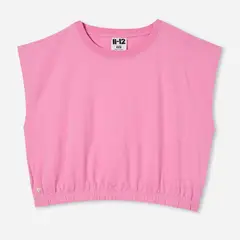 COTTON ON - Polera Manga Corta Algodón Niña