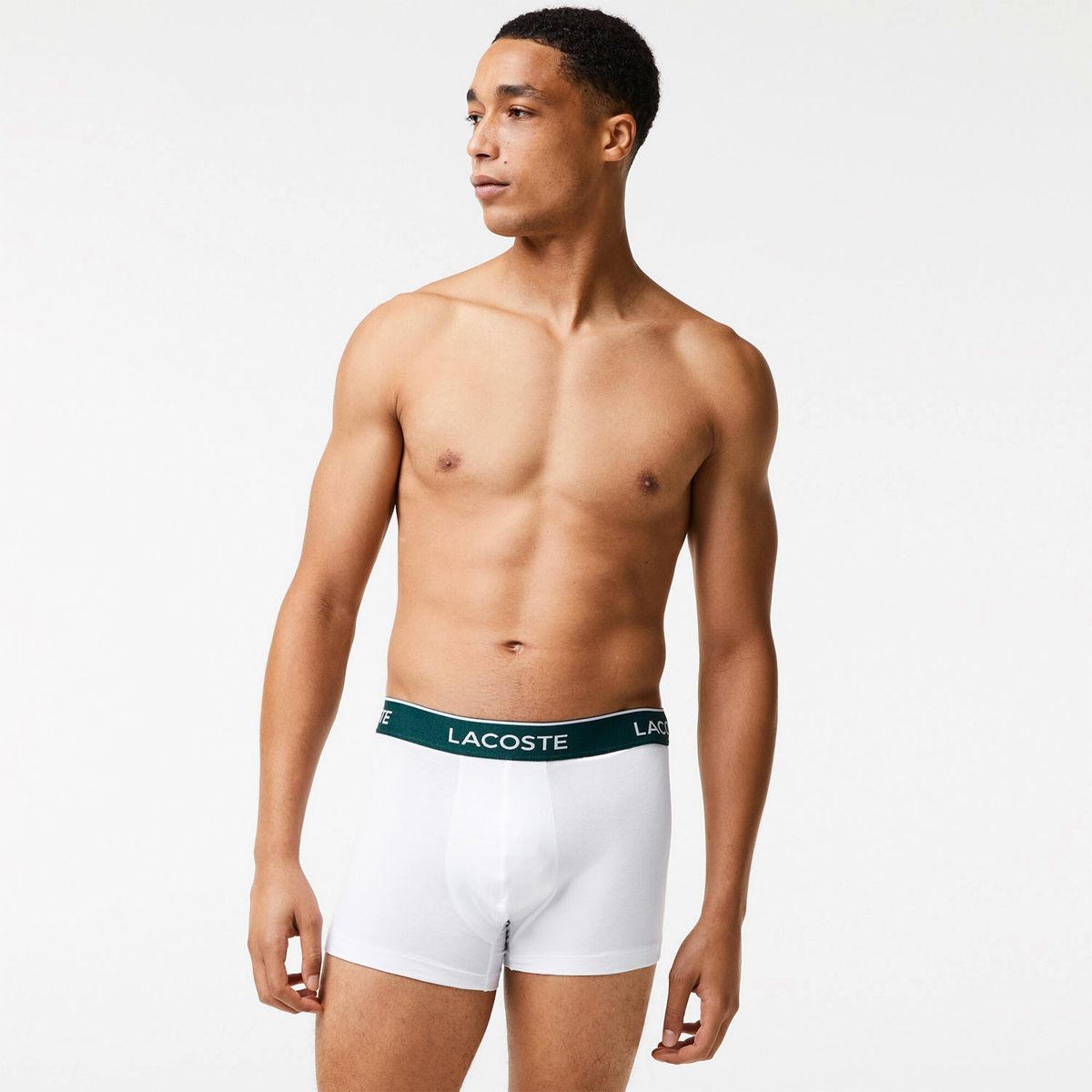 LACOSTE - Lacoste Pack de 3 Boxer Hombre Algodón